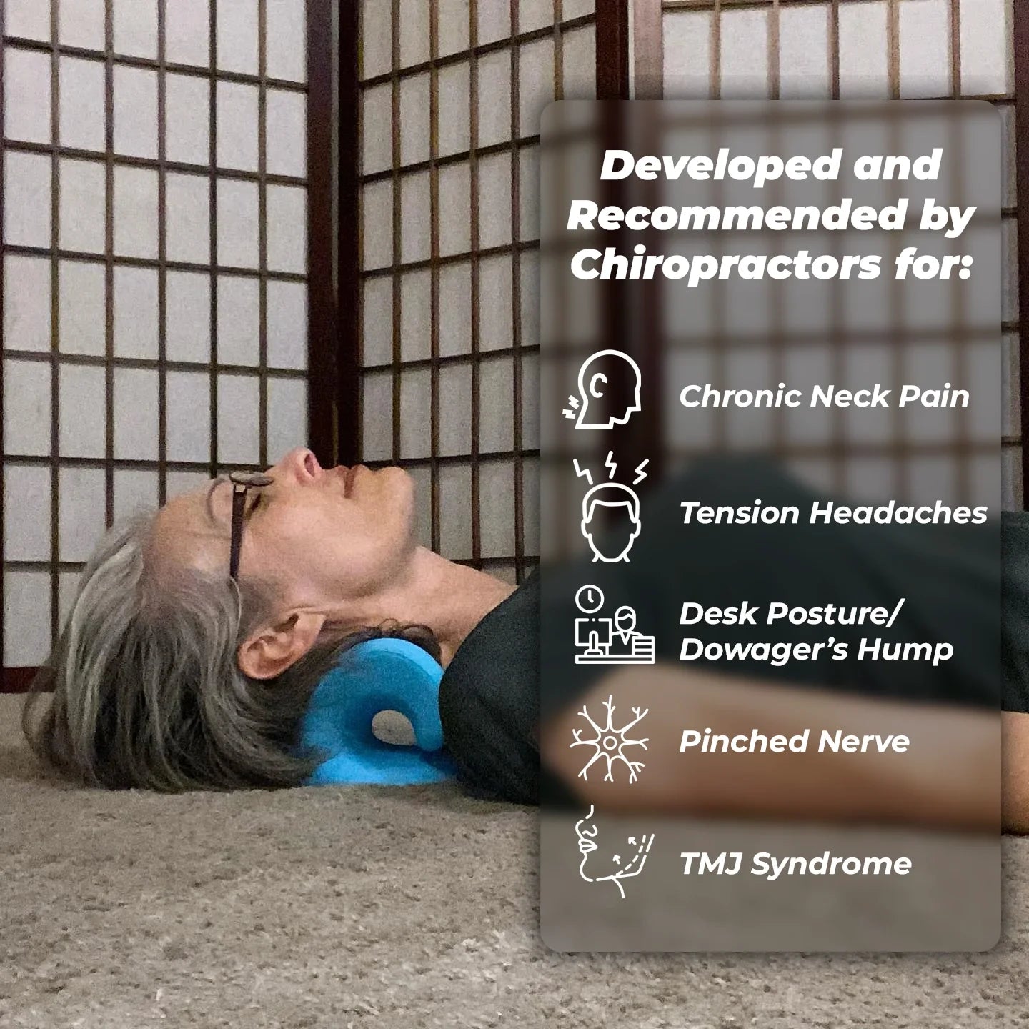 Neck Support with Comfort & Relief