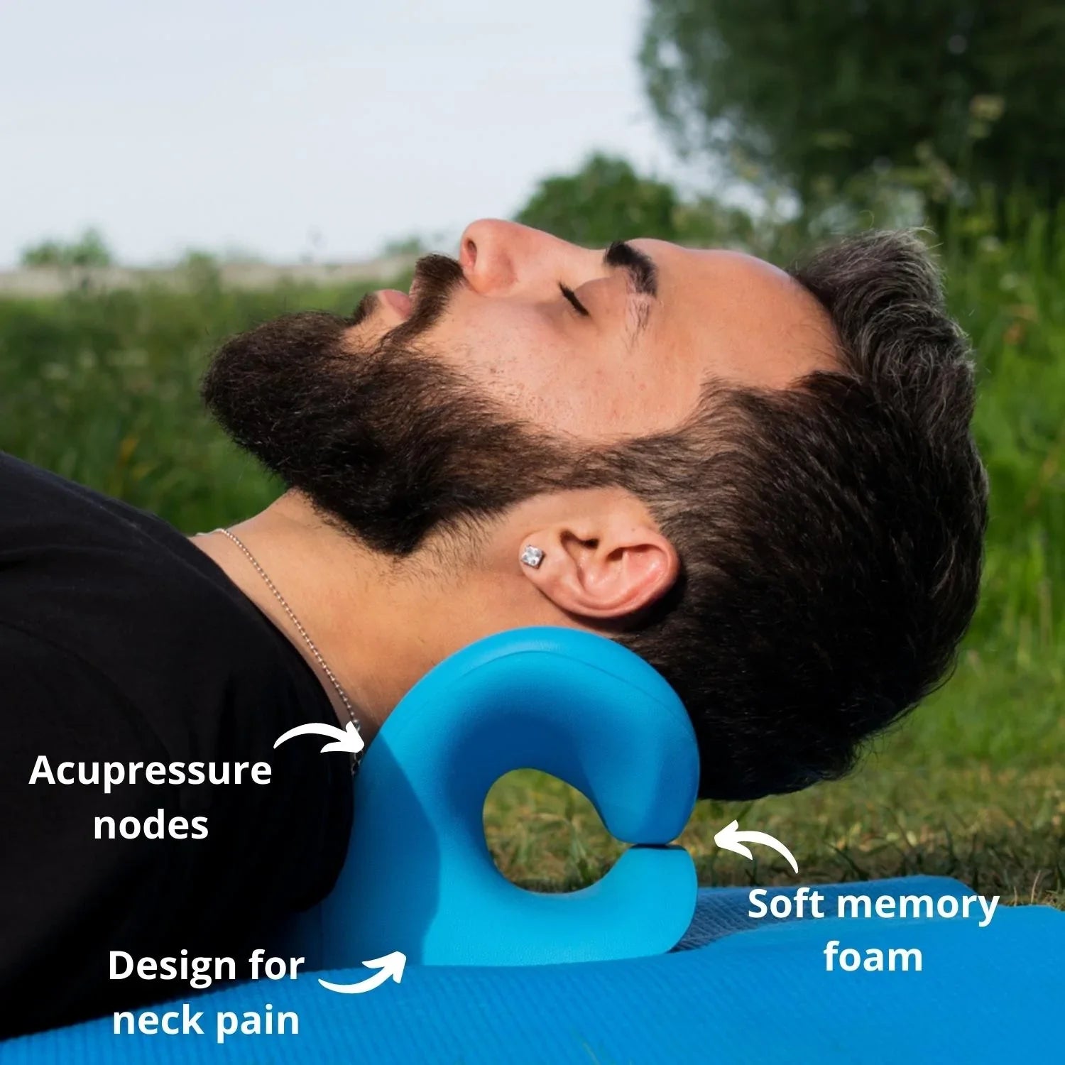 Neck Support with Comfort & Relief