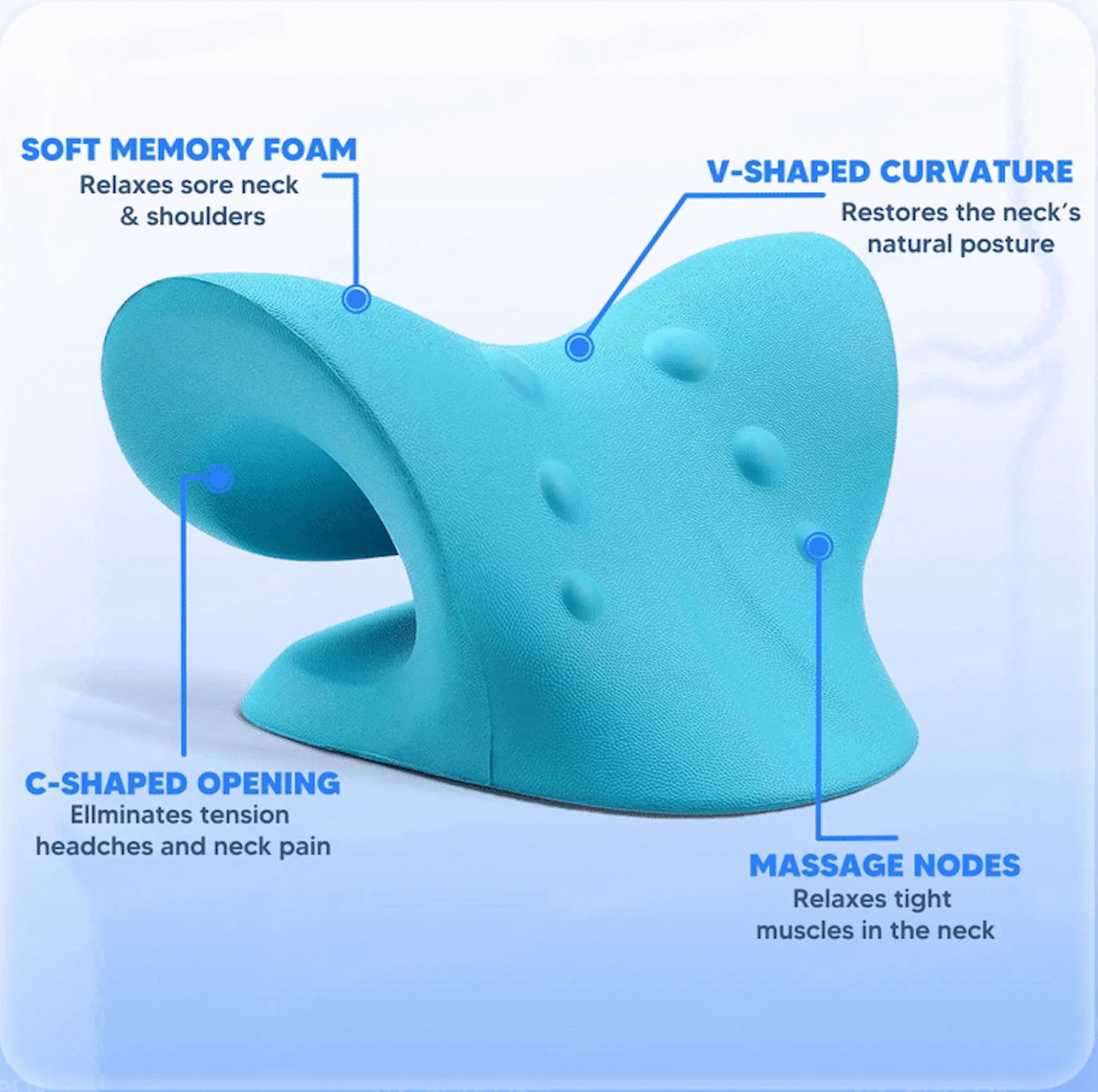Neck Support with Comfort & Relief